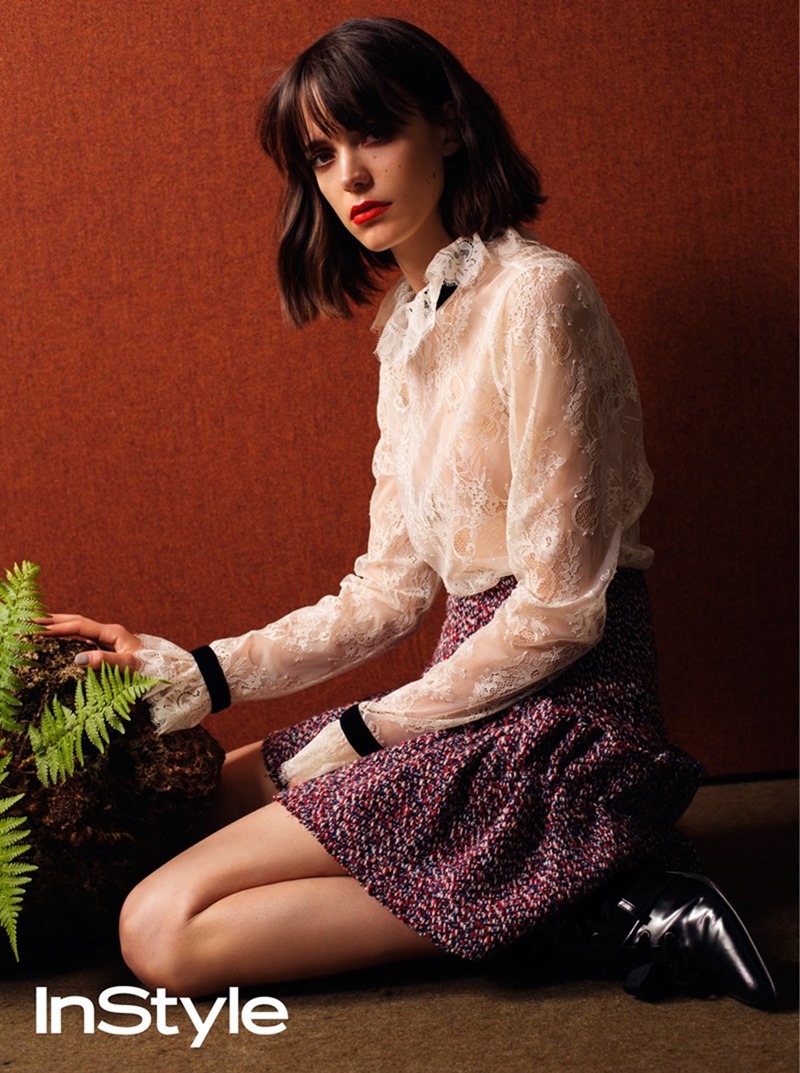 INSTYLE UK: Stacy Martin by Jeff Hahn | Image Amplified