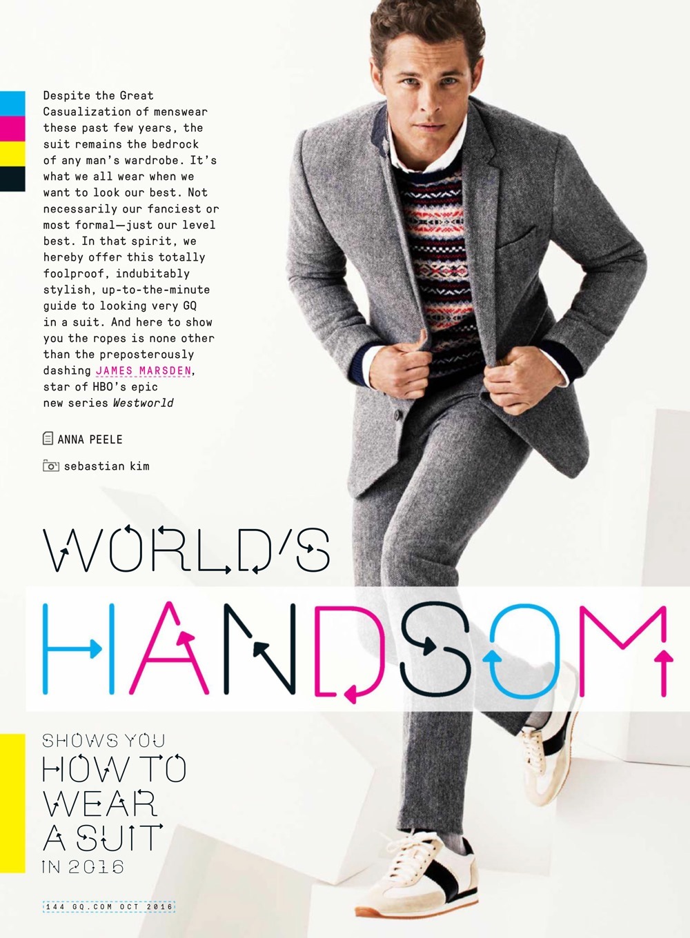 GQ MAGAZINE: James Marsden by Sebastian Kim | Image Amplified