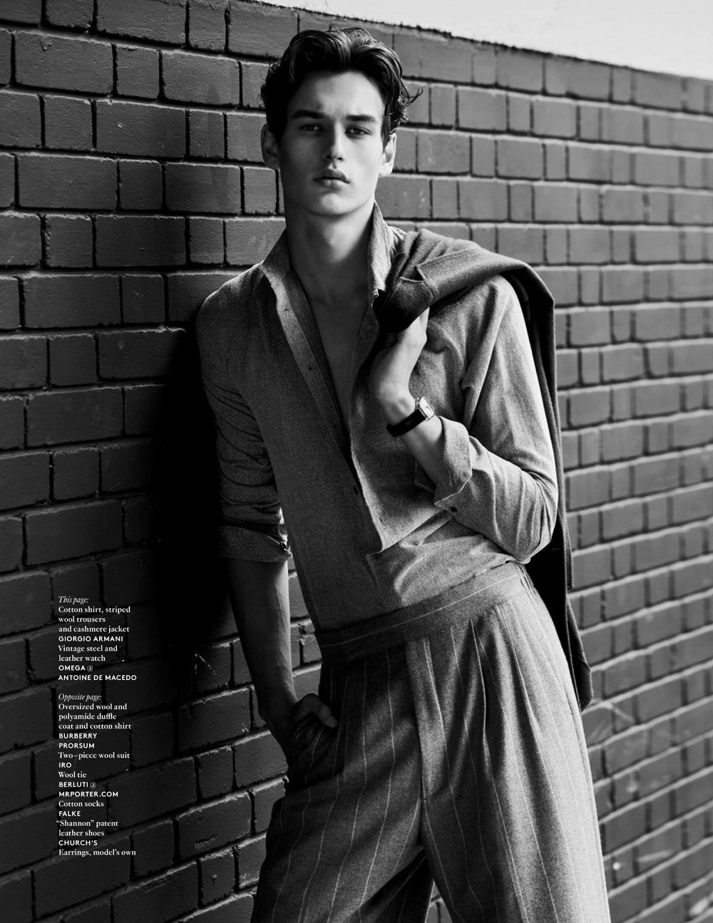 VOGUE HOMMES: Faces by Solve Sundsbo - Image Amplified