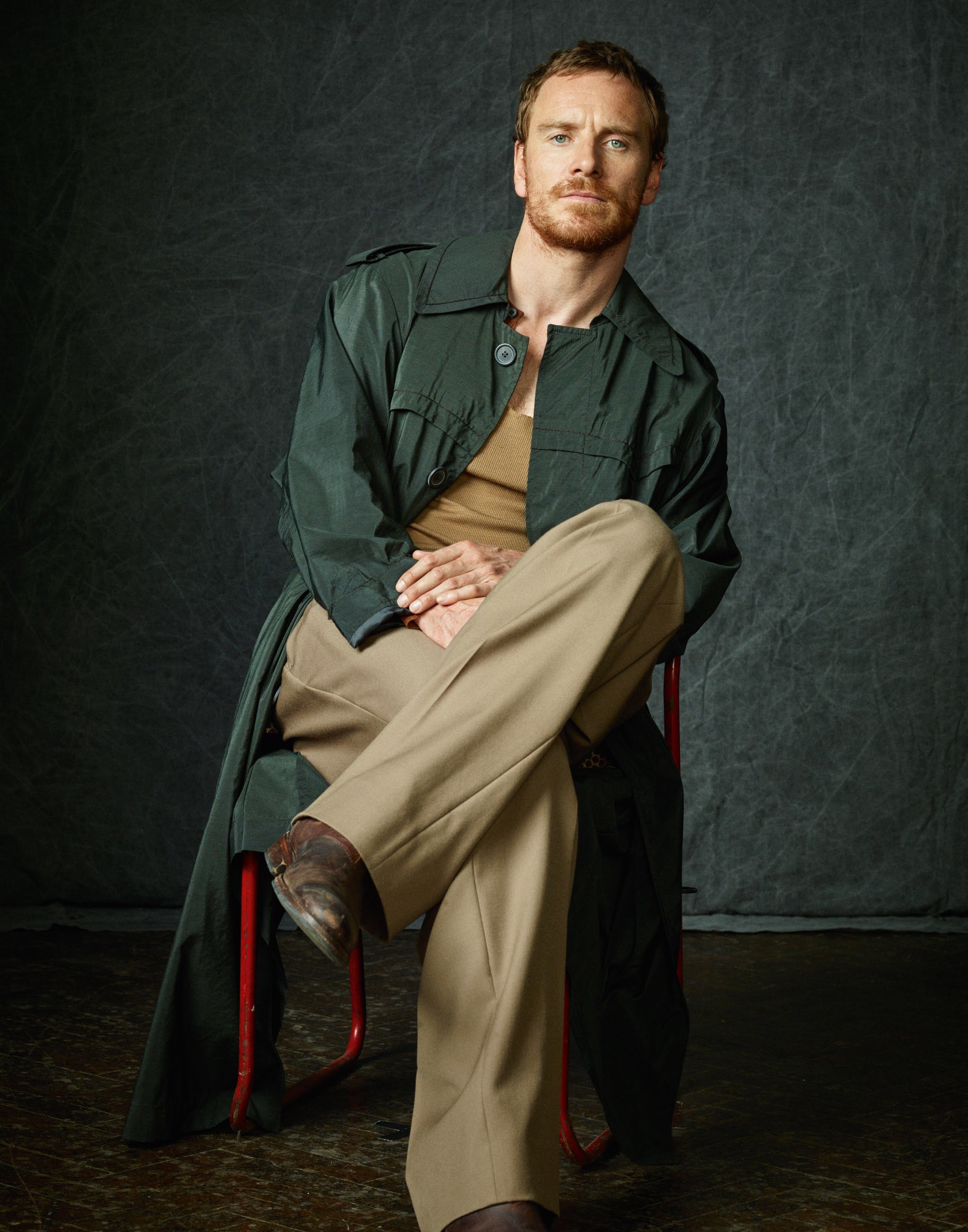 Gq Uk Michael Fassbender By Matthew Brookes Image Amplified