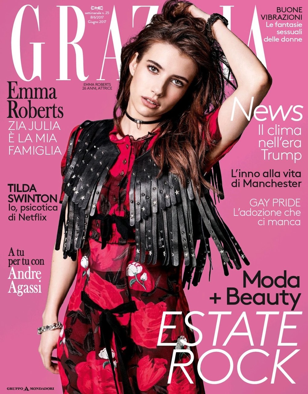 GRAZIA ITALIA: Emma Roberts by Jason Kim | Image Amplified