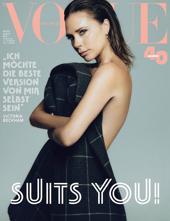 Vogue Germany Victoria Beckham By Chris Colls Image Amplified