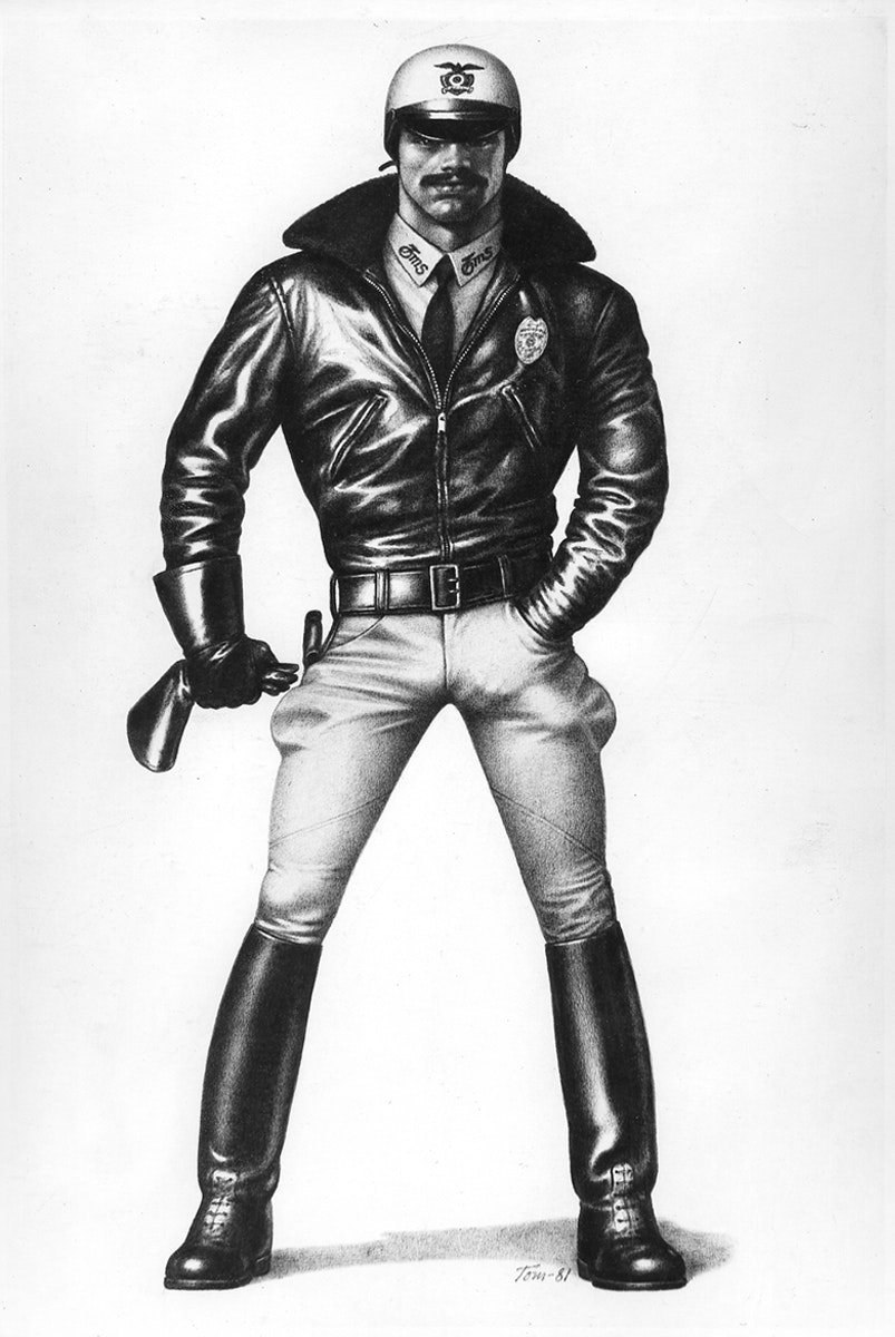 Tom Of Finland 1981 Graphite On Paper © 2016 Tom Of Finland
