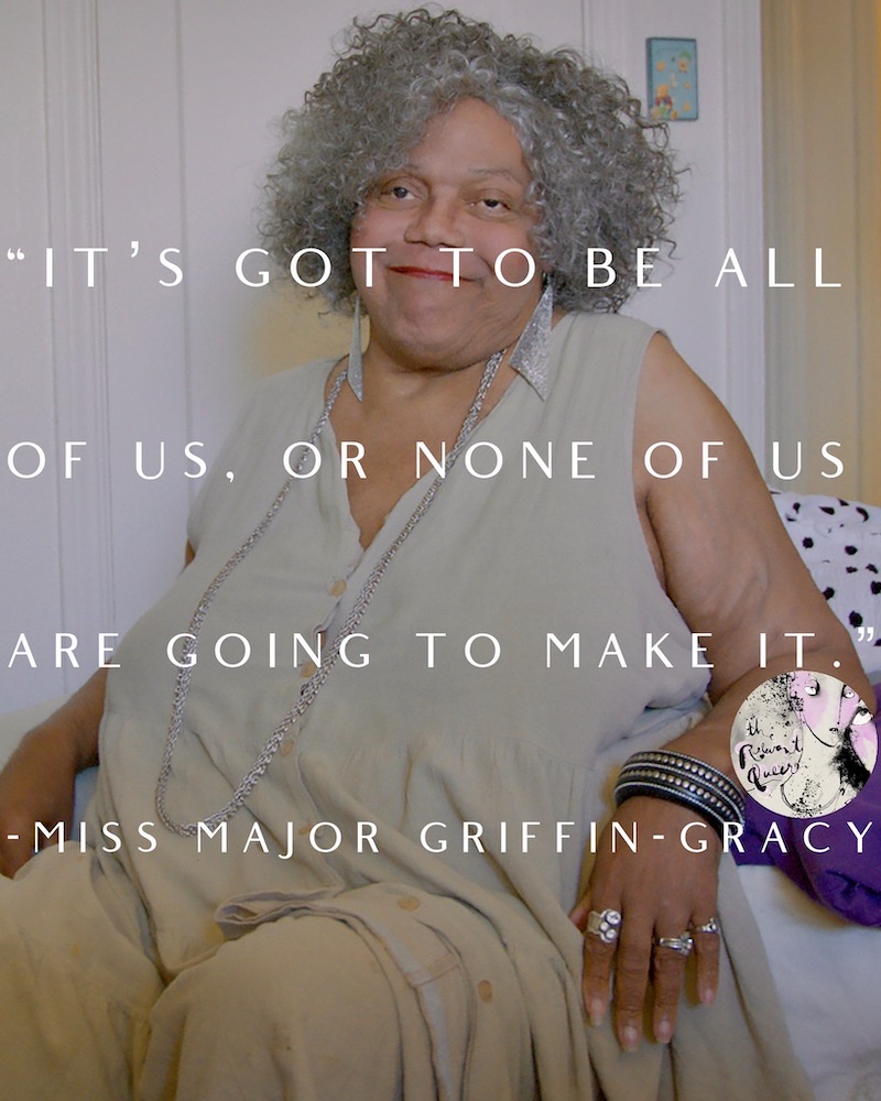 Miss Major Griffin-Gracy in her bedroom, 2015. Photo Major! The Film.1