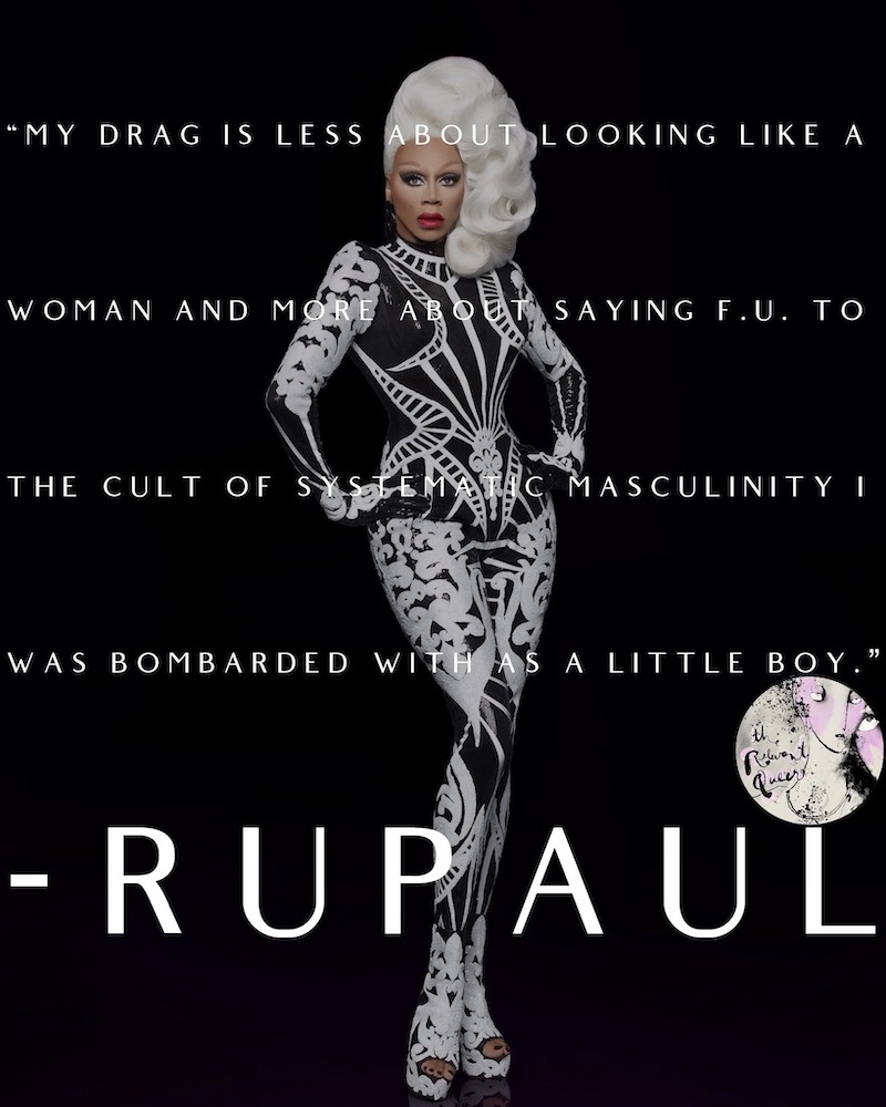 RuPaul, Drag Race Season 10 promo, 2018. Photo Albert Sanchez, VH1