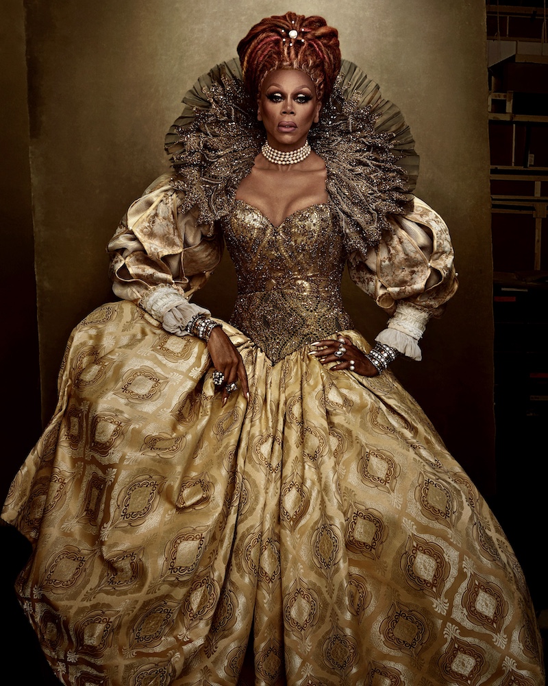 RuPaul for Vogue Magazine, 2019. Photo Annie Leibovitz 2