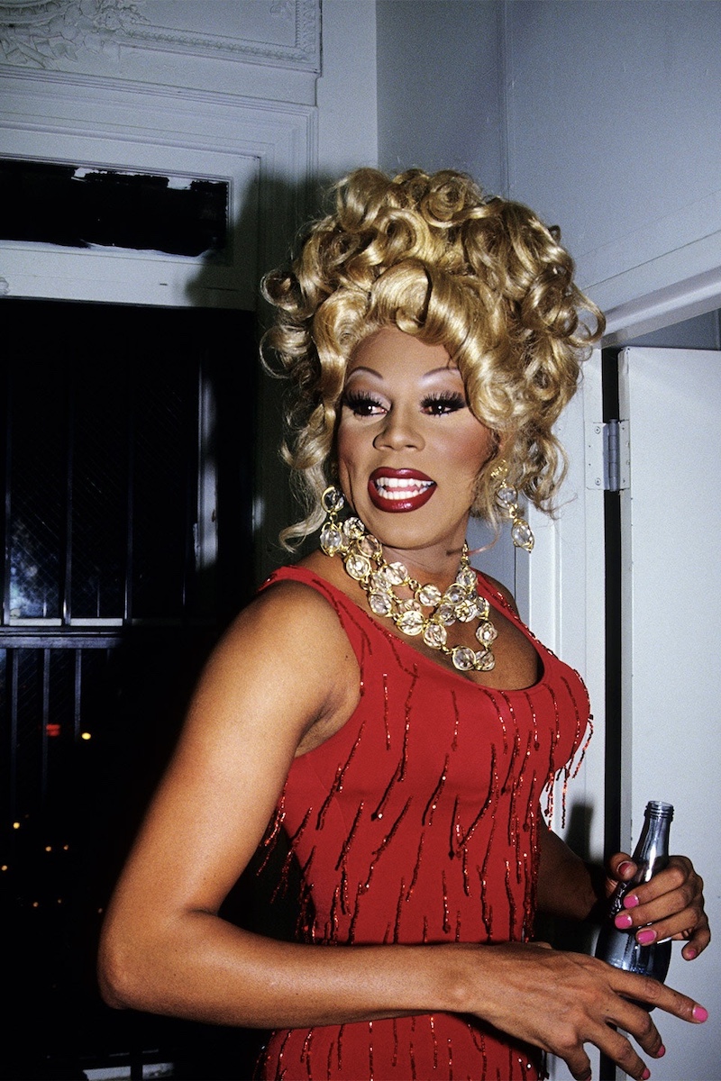 RuPaul performs at Club USA in New York, 29 July 1993. Photo Steve Eichner, Getty Images copy