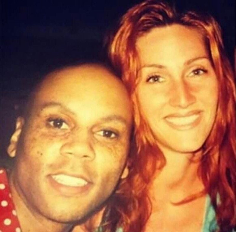 RuPaul with Michelle Visage circa late 1980s. Photo @michellevisage Twitter