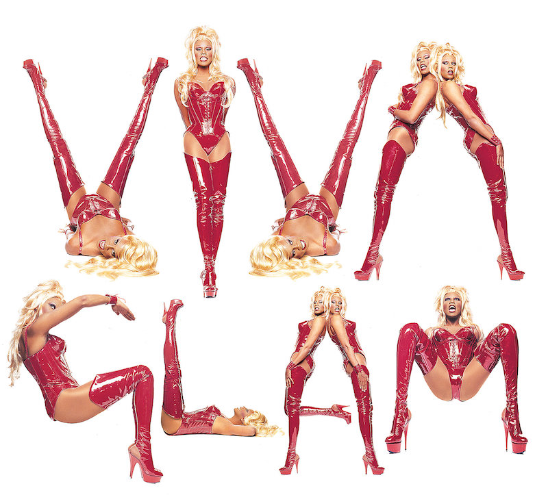 RuPaul's Viva Glam campaign for MAC Cosmetics, 1994. Photo MAC