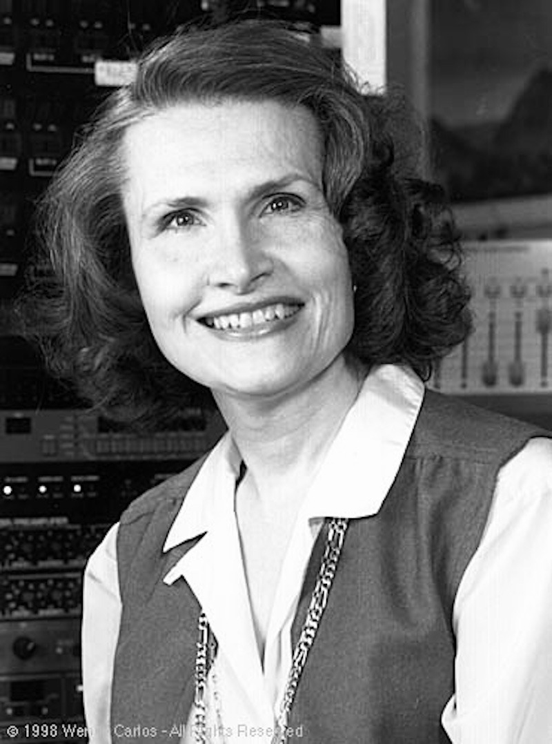 Wendy Carlos portrait, 1998. Photo Wendy Carlos