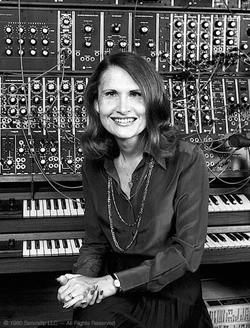 Wendy Carlos portrait, circa 1980s. Photo Vernon L. Smith, Serendip LLC